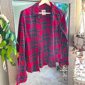 “Free w/purchase” Hollister Flannel
